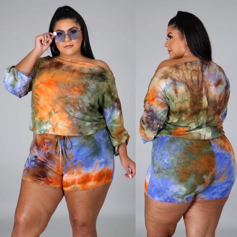 Tie Dye Short Set